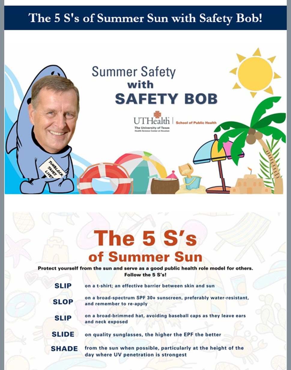Summer Sun with Safety Bob